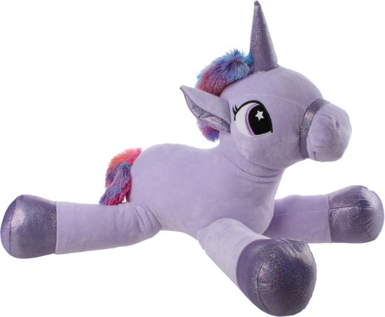 Kamparo Pluchen Knuffel Eenhoorn Paars 66 Cm Kamparo Pluchen Knuffel Eenhoorn Paars 66 Cm