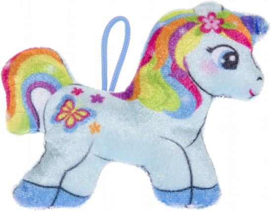 Lg-imports Knuffeleenhoorn Regenboog Blauw 12 Cm Lg-imports Knuffeleenhoorn Regenboog Blauw 12 Cm