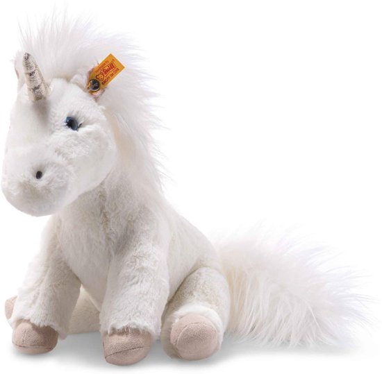 Steiff Unica Eenhoorn floppy 25 cm. EAN 087752 Steiff Unica Eenhoorn floppy 25 cm. EAN 087752