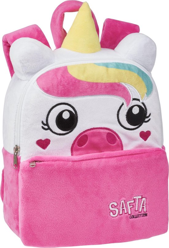 Unicorn Plush Peuterrugzak - 22 x 27 x 10 cm - Roze Unicorn Plush Peuterrugzak - 22 x 27 x 10 cm - Roze