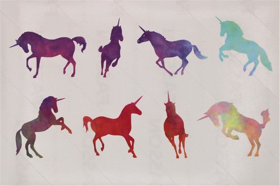 stickers Eenhoorn Regenboog cadeaustickers sluitzegels 2 vellen stickers Eenhoorn Regenboog cadeaustickers sluitzegels 2 vellen