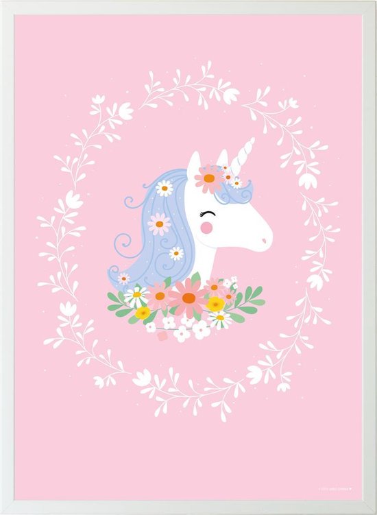 A Little Lovely Company Poster: Lovely Eenhoorn A Little Lovely Company Poster: Lovely Eenhoorn