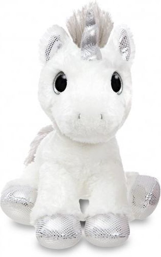 Aurora Sparkle Tales Unicorn Zilver 30 Cm Aurora Sparkle Tales Unicorn Zilver 30 Cm