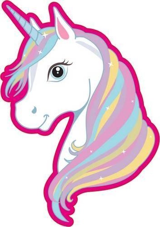 Aymax Knuffel Unicorn Meisjes 35 X 22 Cm Pluche Wit/roze Aymax Knuffel Unicorn Meisjes 35 X 22 Cm Pluche Wit/roze