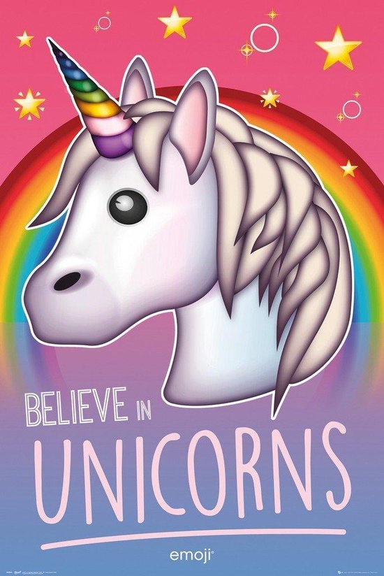 Believe In Unicorns Poster 61x91.5cm Believe In Unicorns Poster 61x91.5cm