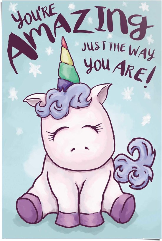 Eenhoorn - You are Amazing - Poster 61 x 91.5 cm Eenhoorn - You are Amazing - Poster 61 x 91.5 cm