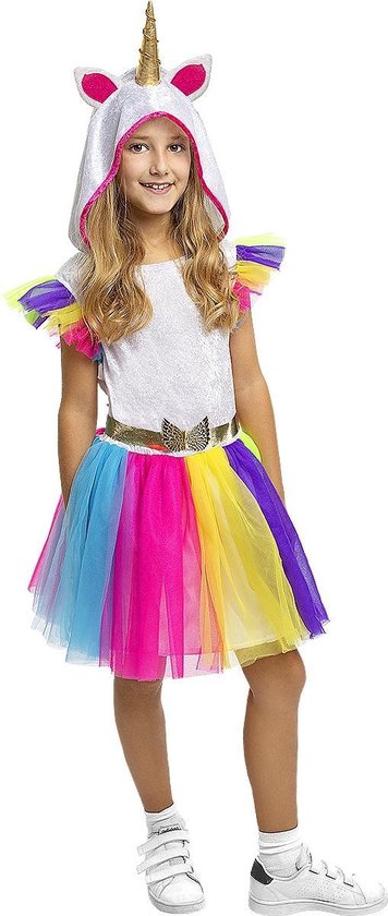 Funidelia | Eenhoorn kostuumvoor meisjes maat 7-9 jaar 134-146 cm ▶ Origineel & Grappig Funidelia | Eenhoorn kostuumvoor meisjes maat 7-9 jaar 134-146 cm ▶ Origineel & Grappig
