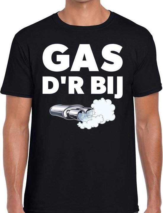 Gas der bij festival t-shirt zwart heren 2XL Gas der bij festival t-shirt zwart heren 2XL