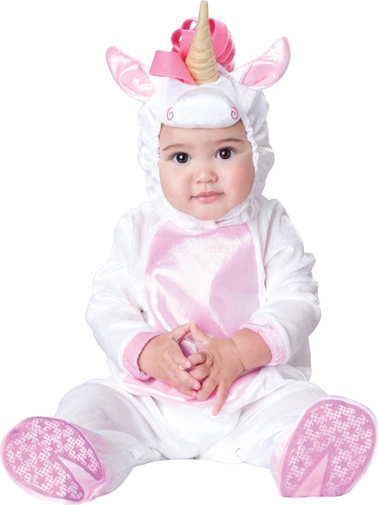 INCHARACTER - Eenhoorn kostuum voor baby's - Klassiek - 74/80 (12-18 maanden) - Kinderkostuums INCHARACTER - Eenhoorn kostuum voor baby's - Klassiek - 74/80 (12-18 maanden) - Kinderkostuums