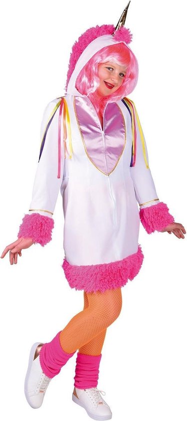 Magic Design Verkleedjurk Eenhoorn Meisjes Roze/wit Maat 128 Magic Design Verkleedjurk Eenhoorn Meisjes Roze/wit Maat 128