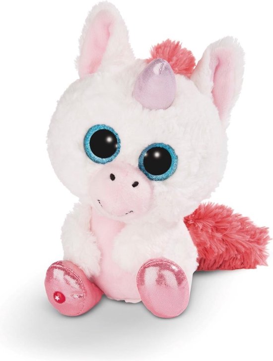 Nici Knuffeleenhoorn Glubschis Milky-fee Junior 25 Cm Wit/roze Nici Knuffeleenhoorn Glubschis Milky-fee Junior 25 Cm Wit/roze