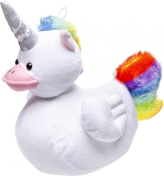 PLUCHE 'UNIDUCKZ©' L 23 CM | UNICORN | EENHOORN | EEND | KNUFFEL |REGENBOOG PLUCHE 'UNIDUCKZ©' L 23 CM | UNICORN | EENHOORN | EEND | KNUFFEL |REGENBOOG
