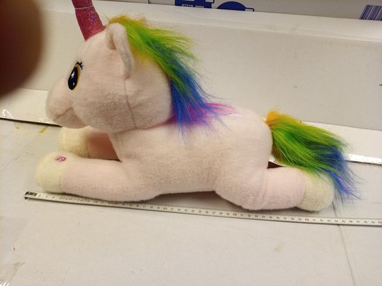 Roze Eenhoorn knuffel met LED / lengte 45 cm - super zacht en supermooi - de batterijen zijn inbegrepen. Roze Eenhoorn knuffel met LED / lengte 45 cm - super zacht en supermooi - de batterijen zijn inbegrepen.