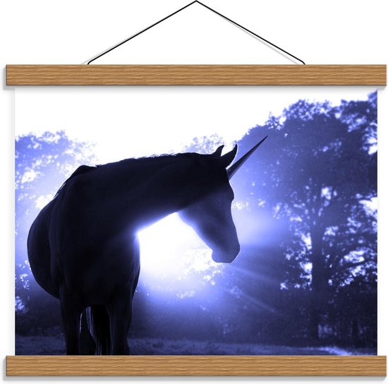 Schoolplaat – Eenhoorn met Wit Licht - 40x30cm Foto op Textielposter (Wanddecoratie op Schoolplaat) Schoolplaat – Eenhoorn met Wit Licht - 40x30cm Foto op Textielposter (Wanddecoratie op Schoolplaat)