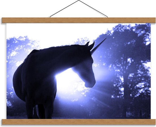 Schoolplaat – Eenhoorn met Wit Licht - 60x40cm Foto op Textielposter (Wanddecoratie op Schoolplaat) Schoolplaat – Eenhoorn met Wit Licht - 60x40cm Foto op Textielposter (Wanddecoratie op Schoolplaat)