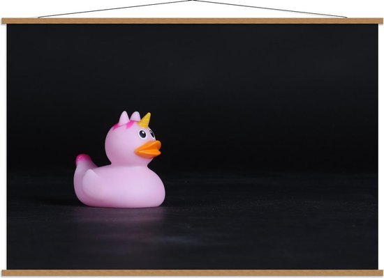 Schoolplaat – Roze Bandeendje met Unicorn - 150x100cm Foto op Textielposter (Wanddecoratie op Schoolplaat) Schoolplaat – Roze Bandeendje met Unicorn - 150x100cm Foto op Textielposter (Wanddecoratie op Schoolplaat)