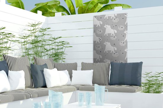 Tuinposter Kinderkamer Patroon - CM - Kinderpatroon met eenhoorns tuinposter los doek 40x60 cm - Tuindoek/Buitencanvas/Schilderijen voor buiten (tuin decoratie) Tuinposter Kinderkamer Patroon - CM - Kinderpatroon met eenhoorns tuinposter los doek 40x60 cm - Tuindoek/Buitencanvas/Schilderijen voor buiten (tuin decoratie)