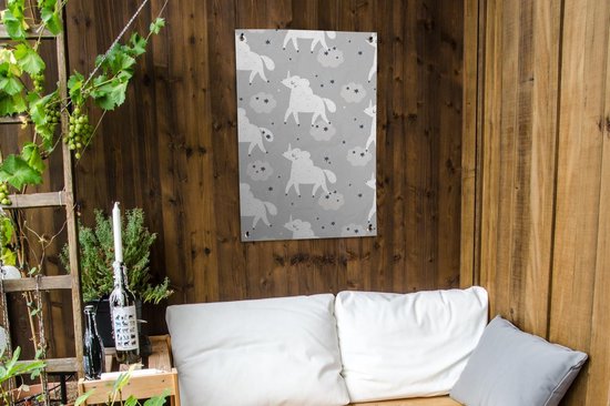 Tuinposter Kinderkamer Patroon - CM - Kinderpatroon met eenhoorns tuinposter los doek 60x90 cm - Tuindoek/Buitencanvas/Schilderijen voor buiten (tuin decoratie) Tuinposter Kinderkamer Patroon - CM - Kinderpatroon met eenhoorns tuinposter los doek 60x90 cm - Tuindoek/Buitencanvas/Schilderijen voor buiten (tuin decoratie)