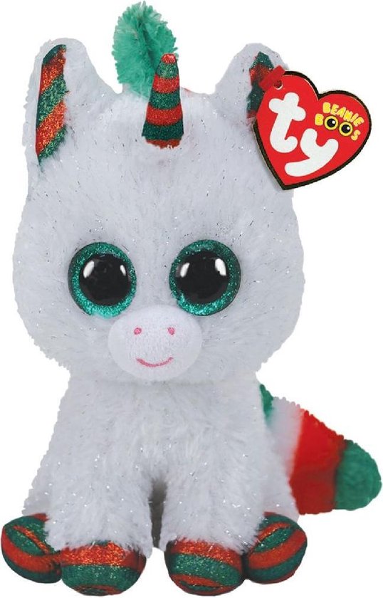 Ty Beanie Boo's Christmas Unicorn 15cm Ty Beanie Boo's Christmas Unicorn 15cm
