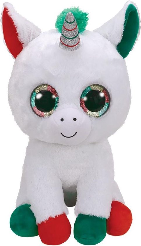 Ty Beanie Boo's XL Christmas Candy Unicorn 42cm Ty Beanie Boo's XL Christmas Candy Unicorn 42cm