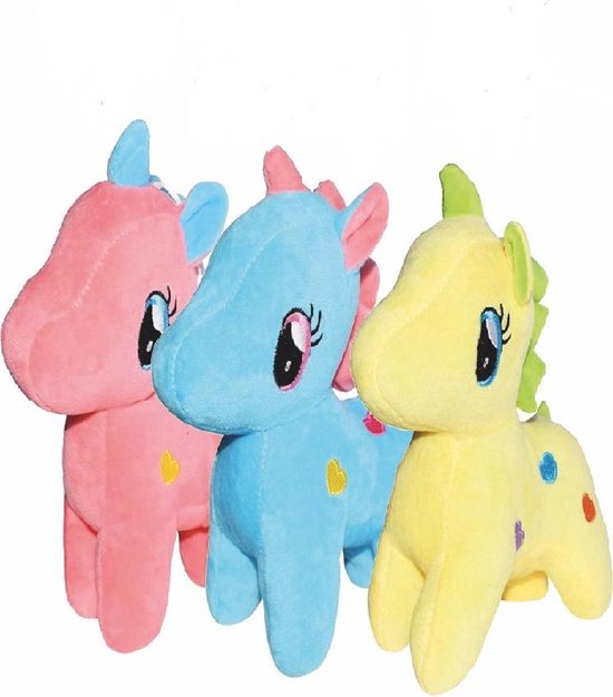 Unicorn knuffel 3 stuks Unicorn knuffel 3 stuks