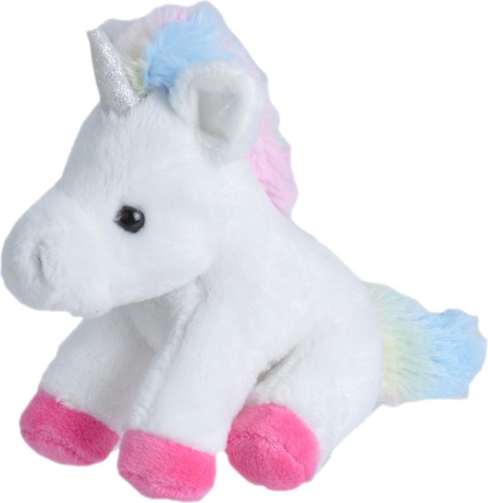 Wild Republic Knuffel Unicorn Meisjes 13 Cm Pluche Wit Wild Republic Knuffel Unicorn Meisjes 13 Cm Pluche Wit