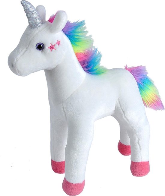 Wild Republic Knuffel Unicorn Meisjes 29 Cm Pluche Wit Wild Republic Knuffel Unicorn Meisjes 29 Cm Pluche Wit