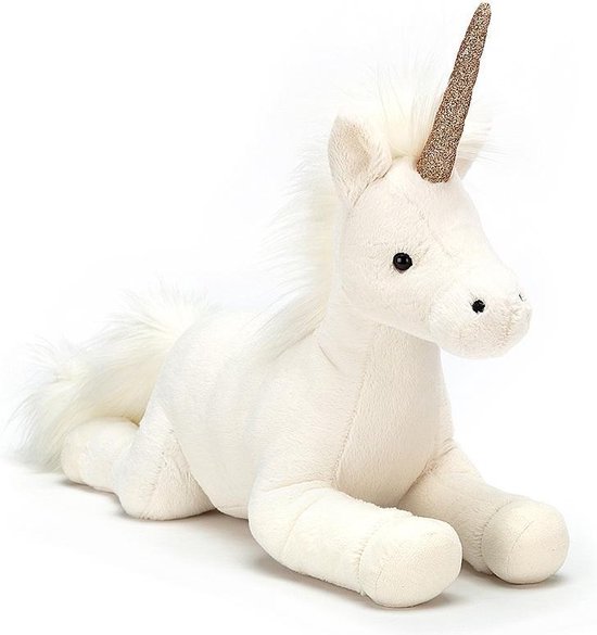 jellycat knuffeleenhoorn luna - m - 30 cm jellycat knuffeleenhoorn luna - m - 30 cm