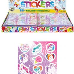 10 velletjes unicorn stickers