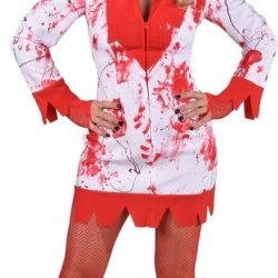 Eenhoorn Kostuum | Eenhoorn Gegrepen Door De Draak | Vrouw | Medium | Halloween | Verkleedkleding