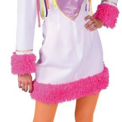Eenhoorn Kostuum | Fabeldier Eenhoorn Roze Manen | Vrouw | Small | Carnaval kostuum | Verkleedkleding