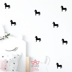 Eenhoorn muurstickers