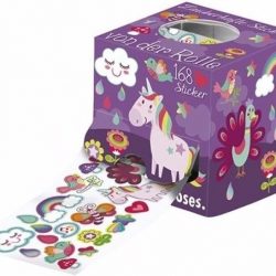 Stickerrol meisjes thema eenhoorn - stickers