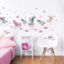 Walltastic - Muursticker Set M - Magical Unicorn - 71 stickers