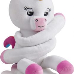 WoWee Fingerlings HUGS Gigi eenhoorn - Interactieve knuffel 40 cm