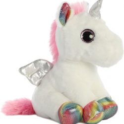 Aurora Knuffel Sparkle Tales Spirit Unicorn 18 Cm Wit