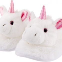 Dieren eenhoorn sloffen/pantoffels voor kinderen - Dierensloffen sprookjes/mystieke dieren voor jongens/meisjes 28-31