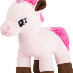Joy Toy Eenhoornknuffel Pluche 30 Cm Roze