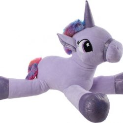 Kamparo Pluchen Knuffel Eenhoorn Paars 66 Cm
