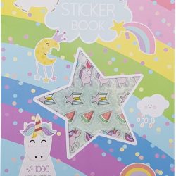 Stickers +/- 1000 stuks "Unicorn"
