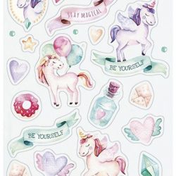 Stickervel Twinkle - Eenhoorns