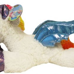 Unicorn knuffel 44cm wit