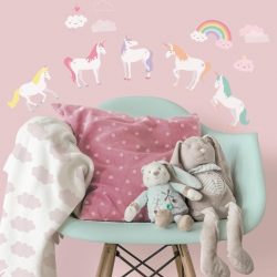 Muurstickers Unicorn