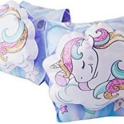 Sambro - 3D Unicorn Eenhoorn | Zwemvleugels | Zwembandjes | 3 - 6 jaar  | Opblaasbaar - Zwembad speelgoed - Water speelgoed - Duikspeelgoed - Luchtbed