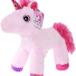 Soft Touch Eenhoorn Knuffel Roze 27 Cm