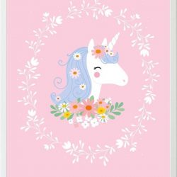 A Little Lovely Company Poster: Lovely Eenhoorn