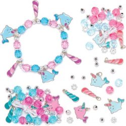 Baker Ross Eenhoorn Walvis Bedel Armbandjes (3 stuks) Knutselspullen en Traktaties voor Kinderen