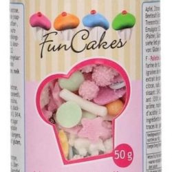 FunCakes - Taartdecoratie - Sprinkle Medley - Unicorn Eenhoorn - Pastel - 50g