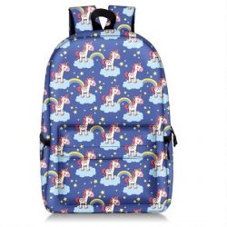 GoPa Rugzak meisje | Schooltas | Rugtas | Eenhoorn | Wolk | Regenboog | Sterren | Vrouwen