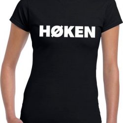 Hoken festival t-shirt zwart dames L